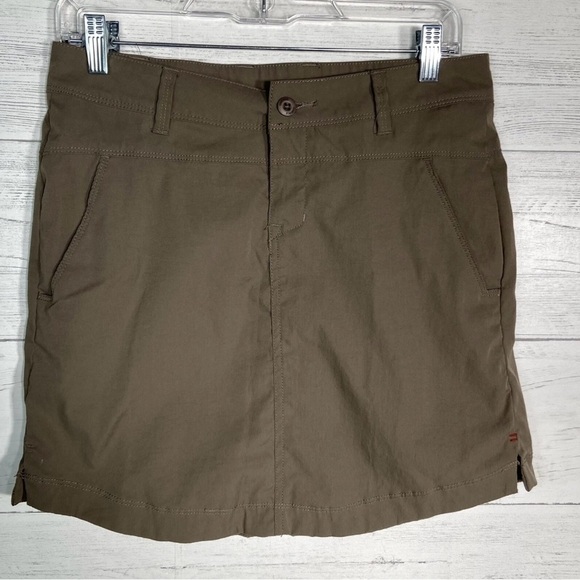 Toad&Co Dresses & Skirts - Toad & Co Brown Nylon Hiking Skirt Women’s Size 6 Outdoor